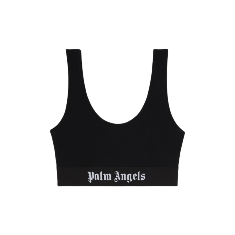 PALM ANGELS Scoop Back Two Toned Bra-0