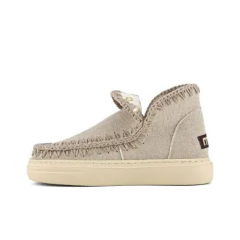 MOU High Top Casual Shoes Women's Beige