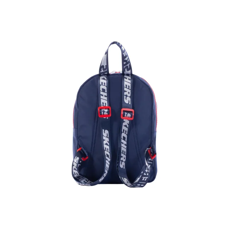 Skechers Polyester Backpack Mini Unisex Marine Blue-2