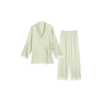 IIZZINI Pajama Set Women's Aqua Green