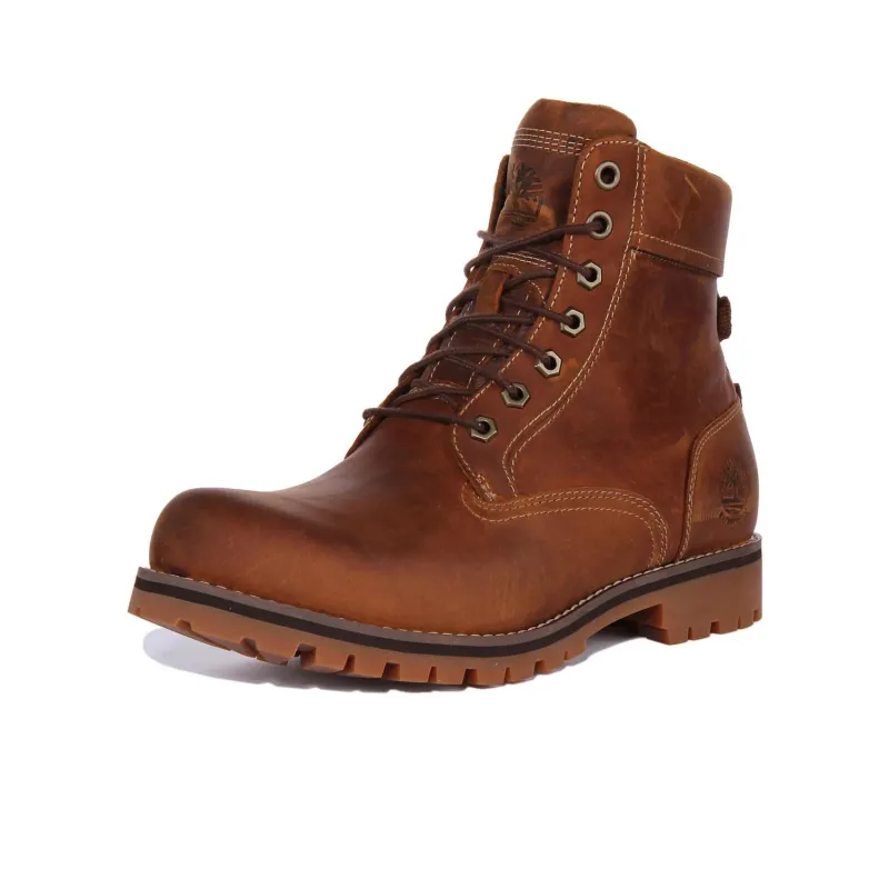 Timberland Rugged 6 Inch Waterproof Boots 'Rust Full Grain'-2