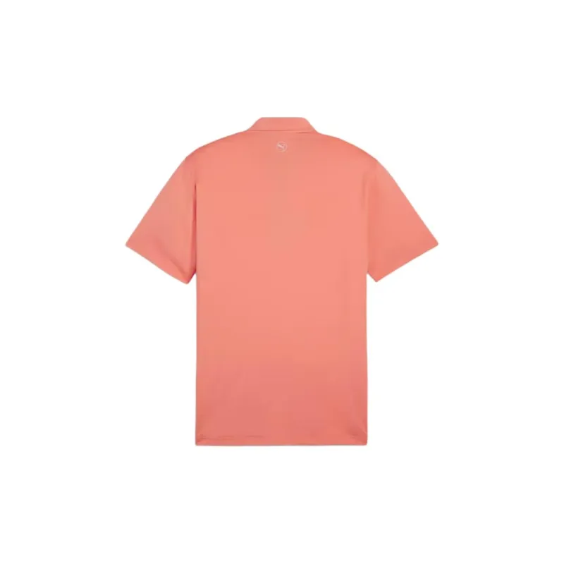 PUMA MATTR Brigade MATTR Brigade Men's Golf Polo Polo Shirt Men's Orange-1