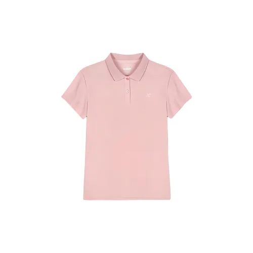 XTEP Polo Shirts Women's Canopy Red