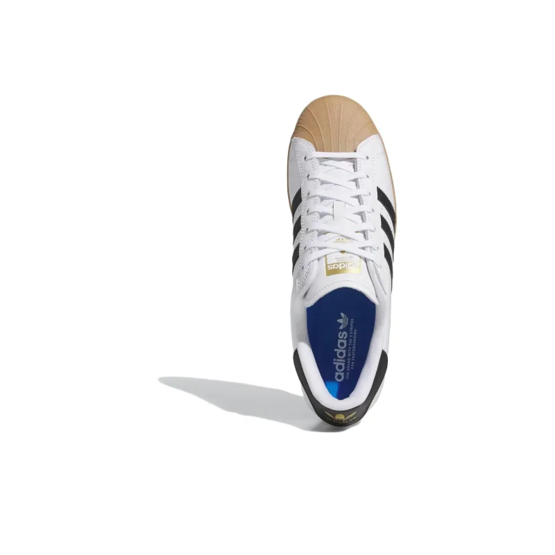 Adidas Superstar Adv Footwear White Gum-4