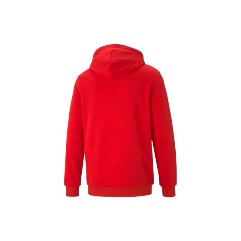 PUMA Essentials Big Logo Hoodie Sweatshirt Men's Red-1