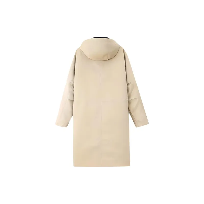ZIOZIA Trench Coats Men Khaki-1
