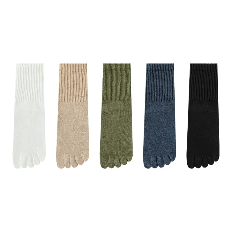 MIIOW Mid Calf Socks Women's 5 Pack-0