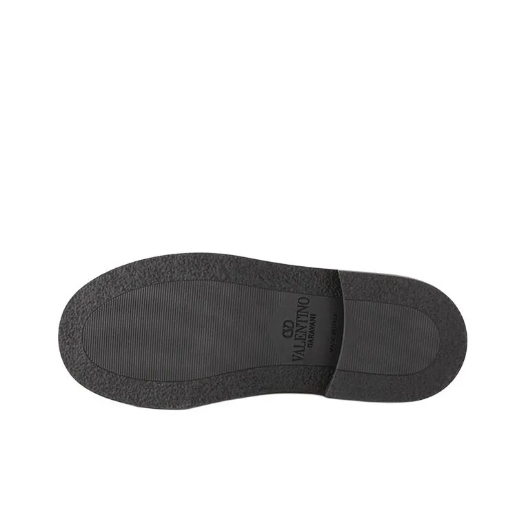 Valentino GARAVANI Loafers 3cm Women's Black-4