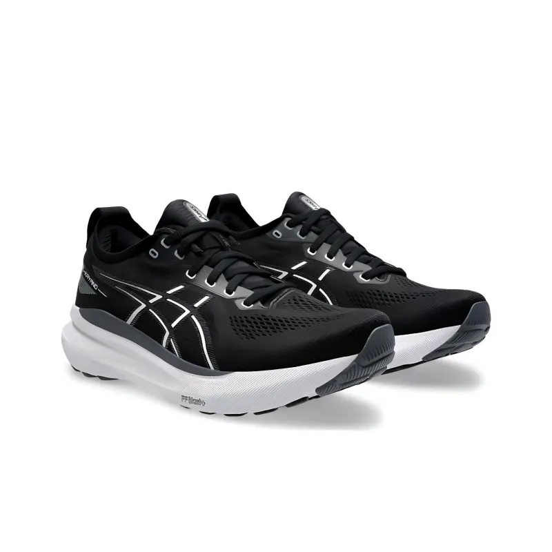 Asics Gel Kayano 31 Anti Slip Wear Resistant Low Top Running Shoes Men's Black White-2