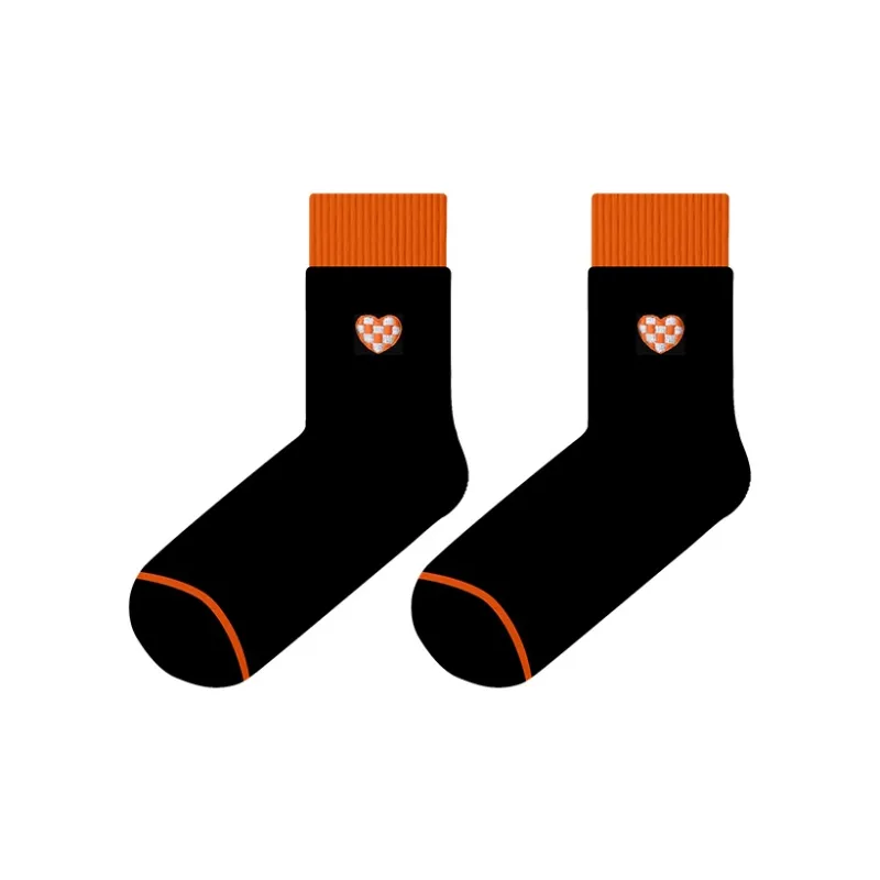 Duanmei Unisex Mid Calf Socks-1