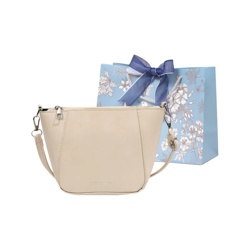 REDOO PU Shoulder Bag Women's White/Blue/Pink/Black-0