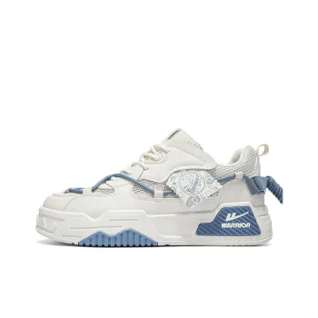 WARRIOR Skateboard Shoes Unisex Low Top Blue