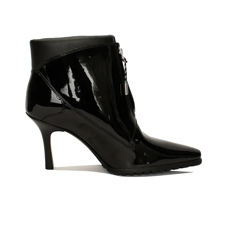 Timberland X Veneda Carter Zip Boots 'Black Patent Leather' Women's-1