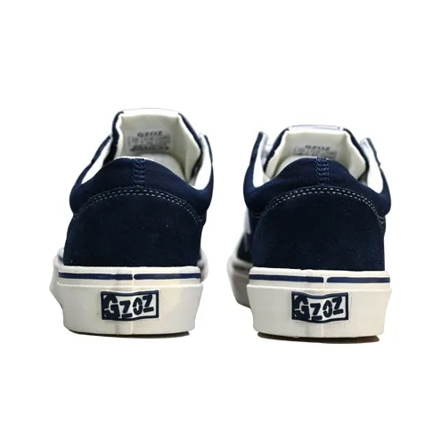 GZOZ Wear-resistant And Lightweight Low-Top Skateboard Shoes Unisex Dark Blue-2