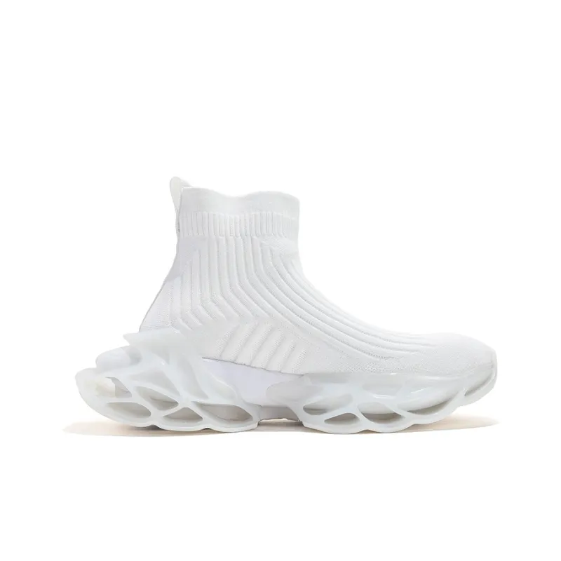 DAFK Cushioning, Abrasion Resistant, Breathable, Height Increasing High Top Running Shoes Men's-9