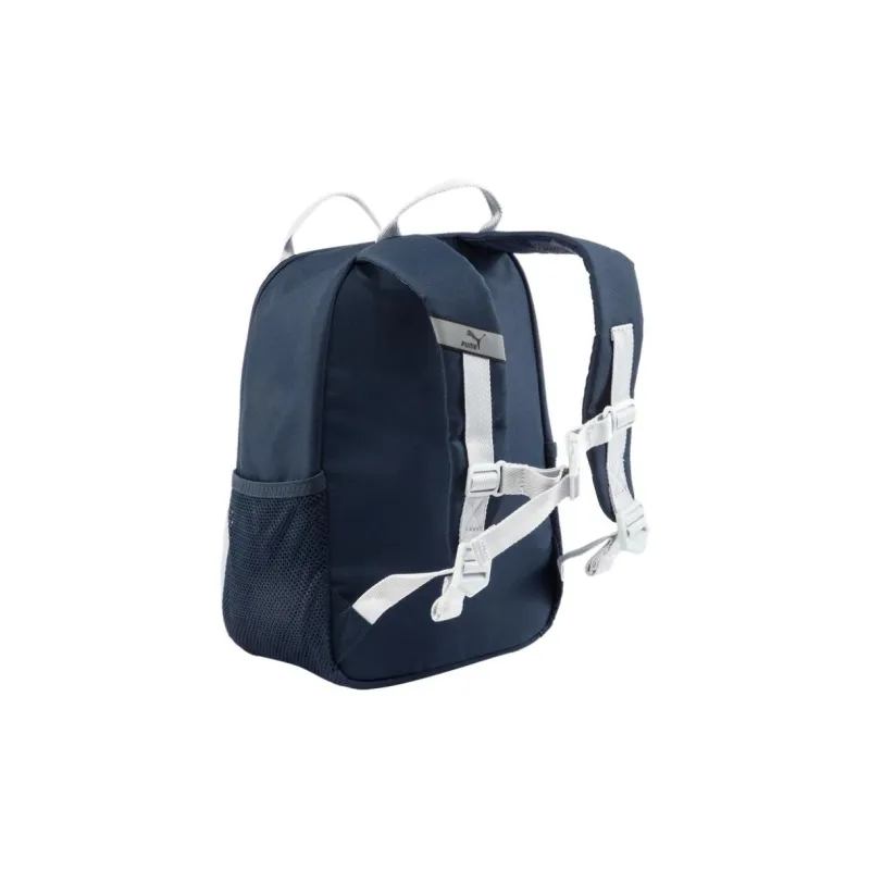 PUMA Fabric Backpack Regular Unisex Marine Blue & Light Gray-1