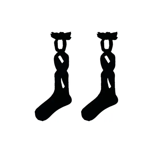 Evening Classroom Mid Calf Socks Women's Black 2