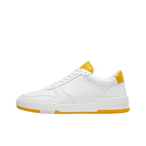 ZESPA Skateboard Shoes Men Low-Top White/Yellow