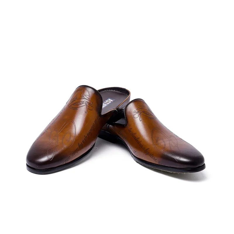 ASTON M.JAZZ Odor Resistant Abrasion Resistant Slip Resistant Wrap toe Slippers Men's-13