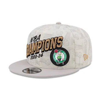 New Era Boston Celtics 2024 NBA Champions Chrome White 9fifty Cap