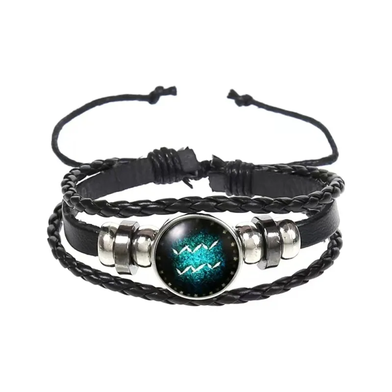BLESSED BULLET Wax Thread Bracelets Unisex-10