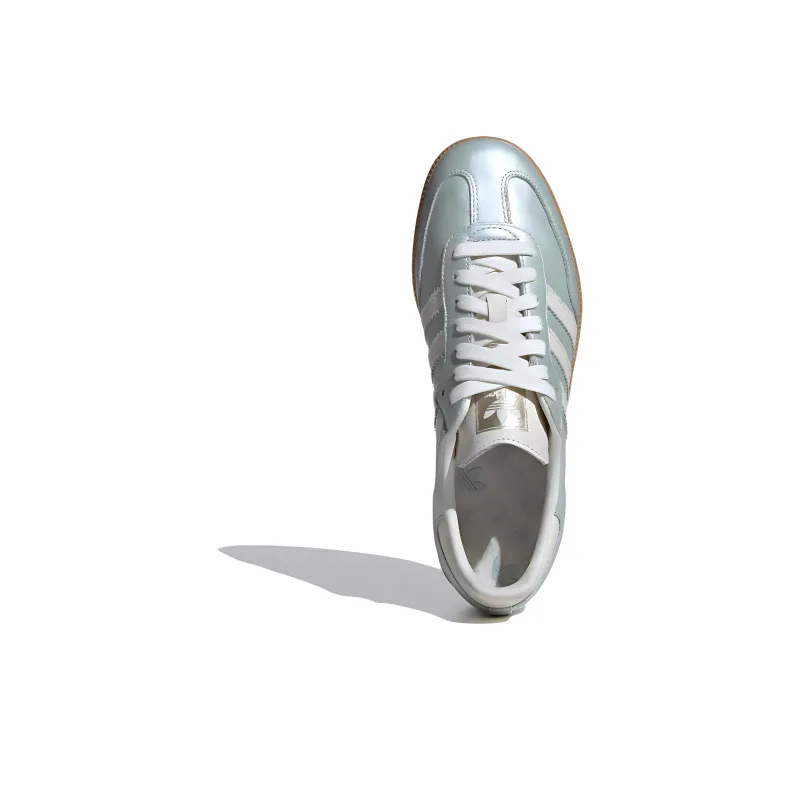 Adidas Samba Og Linen Green Metallic Women's-4