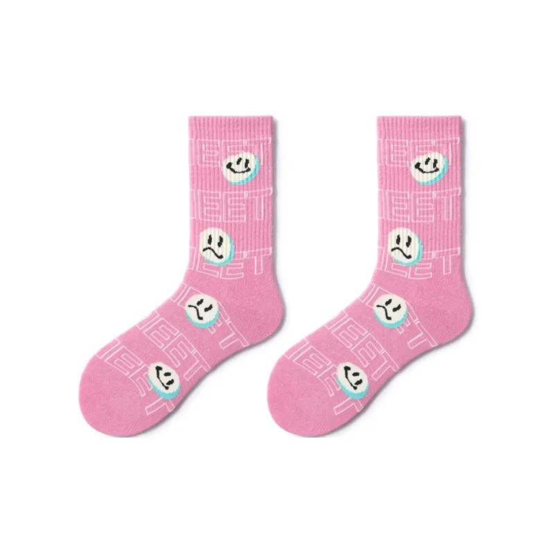 Primeet Mid Calf Socks Unisex 5 Pack-9