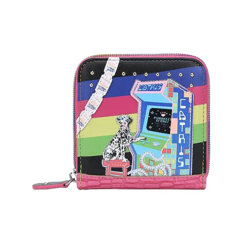 Vendula Wallets Black/Pink