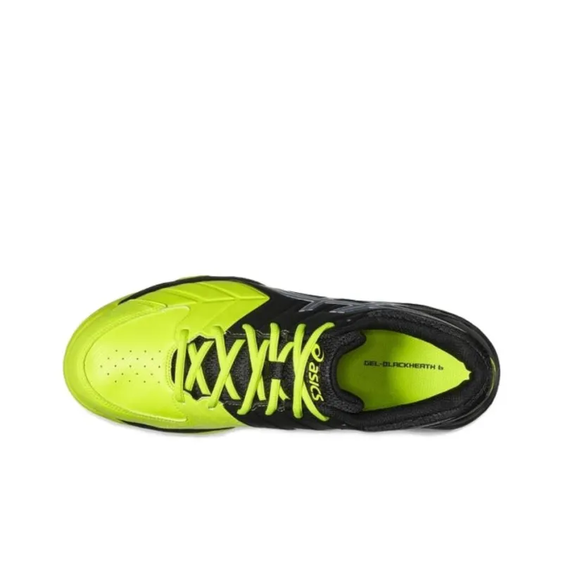 Asics Gel-Blackheath 6 Cushioned Wear-Resistant Slip-Resistant Low-Top Running Shoes Men's Black Yellow-3