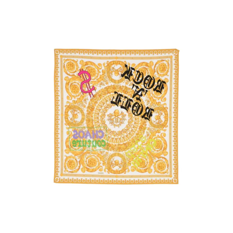 VERSACE 2010s Baroque print Scarf-1