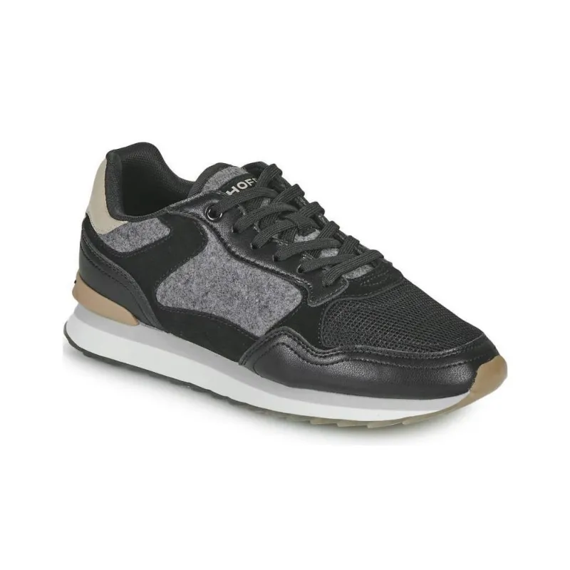 HOFF Anti Slip Wear Resistant Low Top Casual Shoes Women's Black Gray Color-2