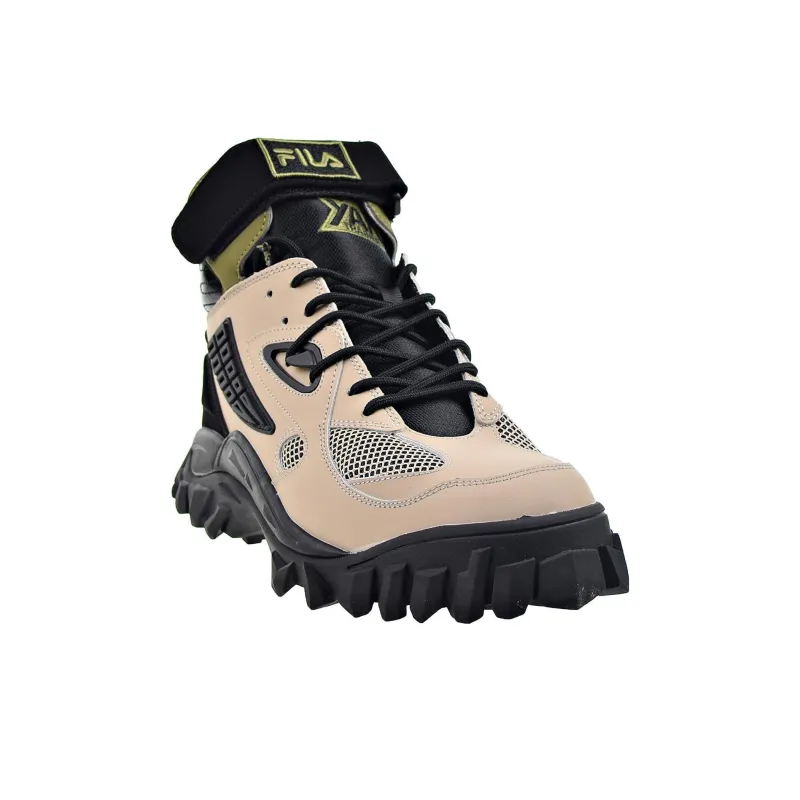 FILA Yak Anti Slip Wear Resistant High Top Outdoor Shoes Men's Brown-2