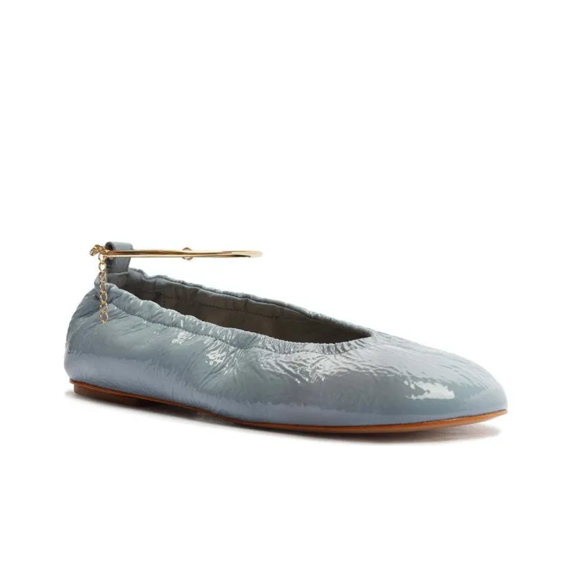 Schutz Bethany Casual Single Shoes Women's Blue-2