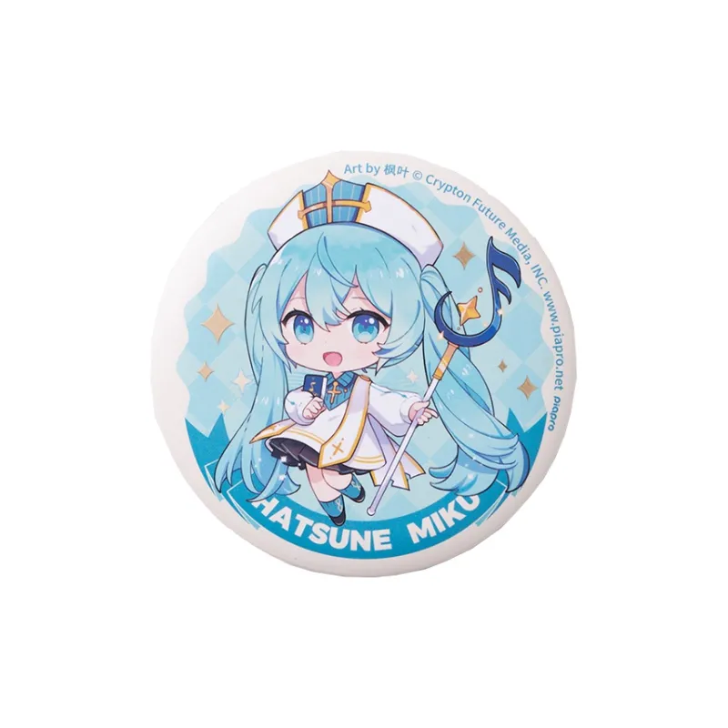MOEYU Hatsune Miku Badge Miku Tinplate Commemoration Badge Anime Collection Badges-22