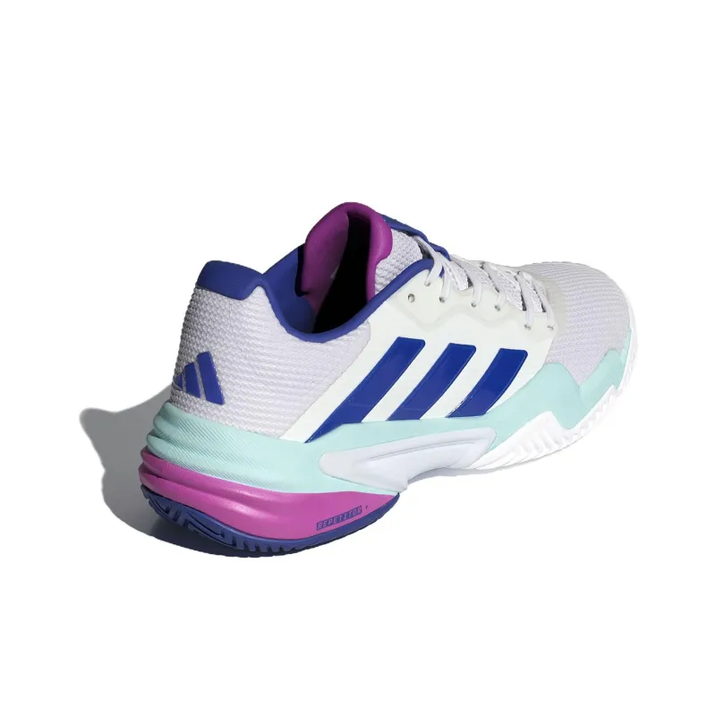 Adidas Barricade 13 Cloud White Lucid Blue Semi Flash Aqua-4