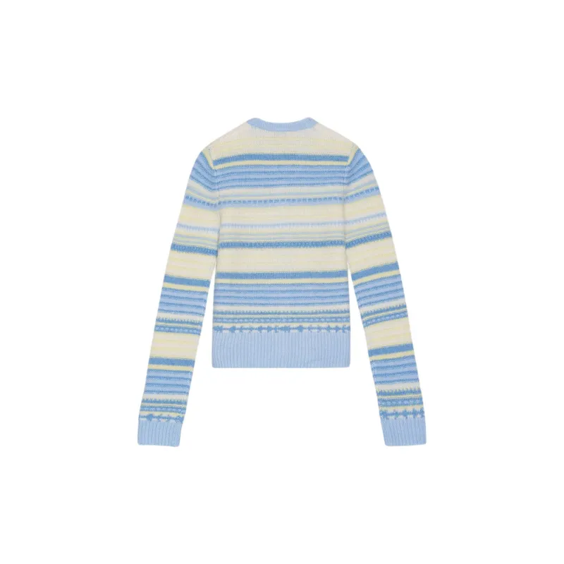 GANNI PF24 Sweater Women's Blue-1