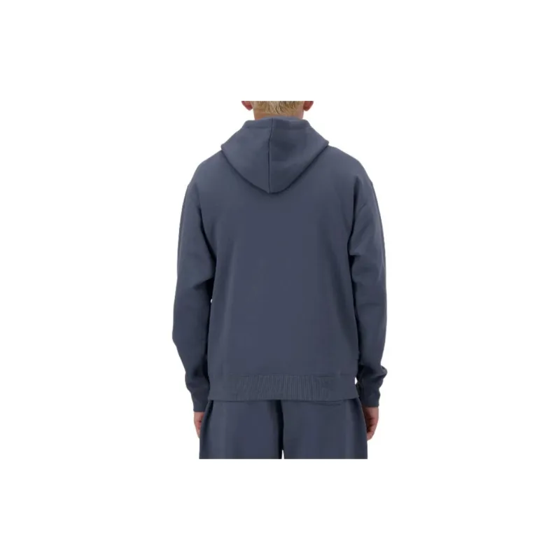 New Balance Iconic Collegiate Graphic Hoodie Sweatshirt Men's Blue-1