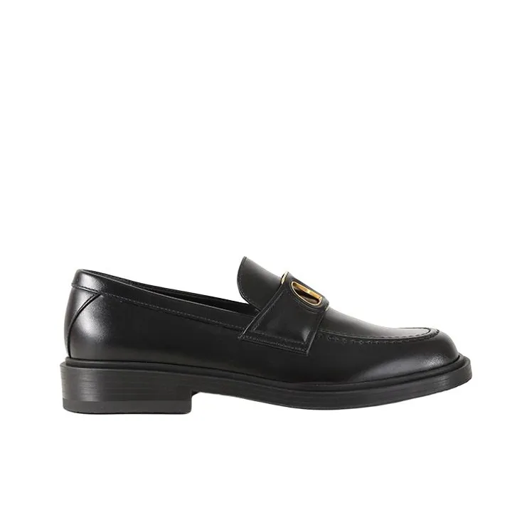 Valentino GARAVANI Loafers 3cm Women's Black-1