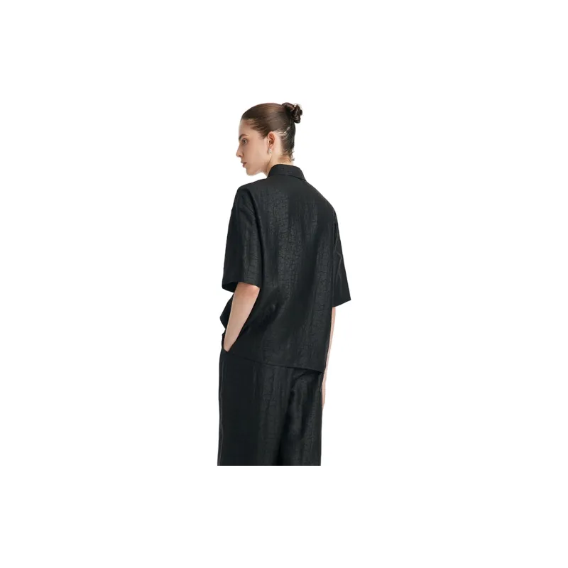 GOELIA Shirts Women's 00B Black-1