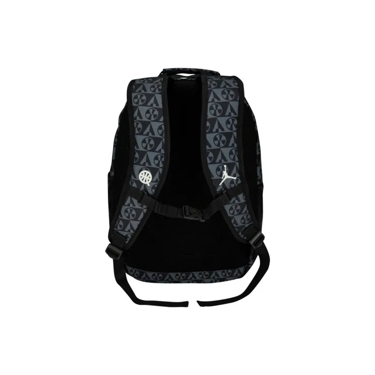 Jordan Polyester Backpack Regular Unisex Jet Black-2