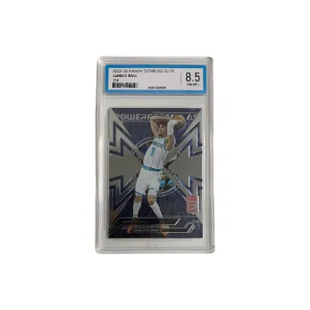 PANINI 2022 23 Elite LaMelo Ball The Three Hornets Tacko ACG Grading 8.5 Star Card Condition Passed Graded Cards 1 Pc