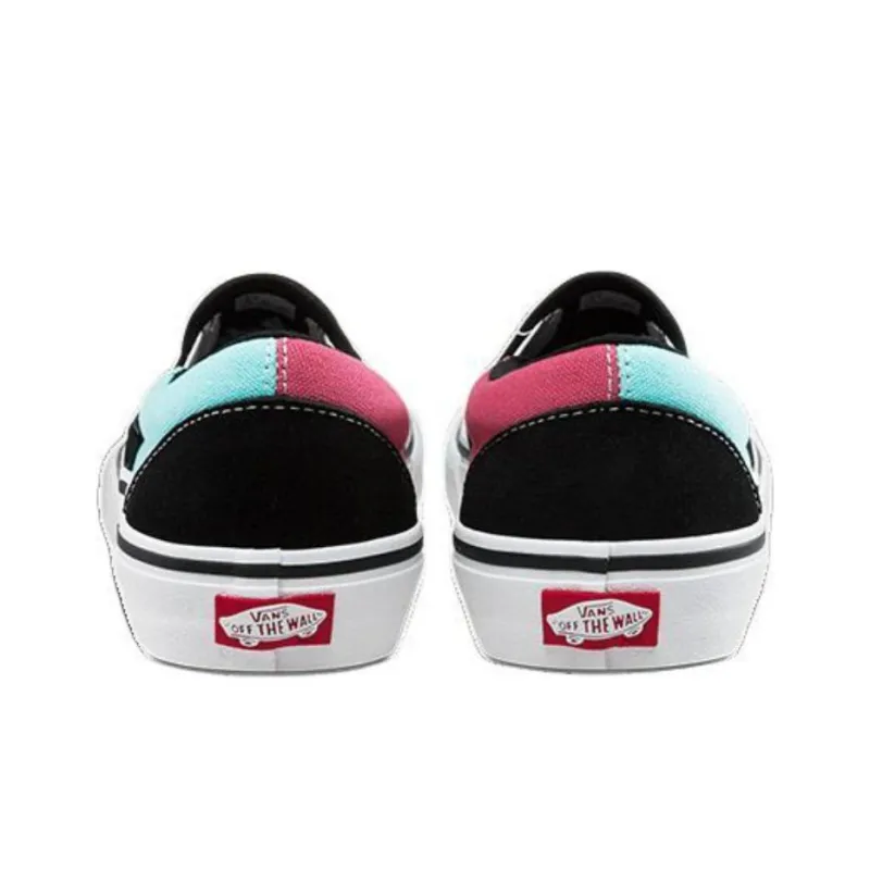 Vans Slip On Pro 'Asymmetry Blue Rose'-4