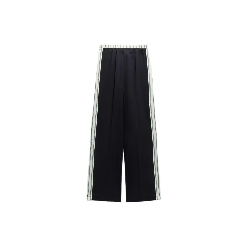 ZARA Casual Pants Women's Deep Sea Blue-1