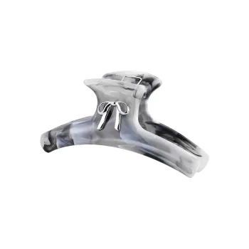 MAGICPOLE Resin Alloy Hair Clips Women's Light Gray