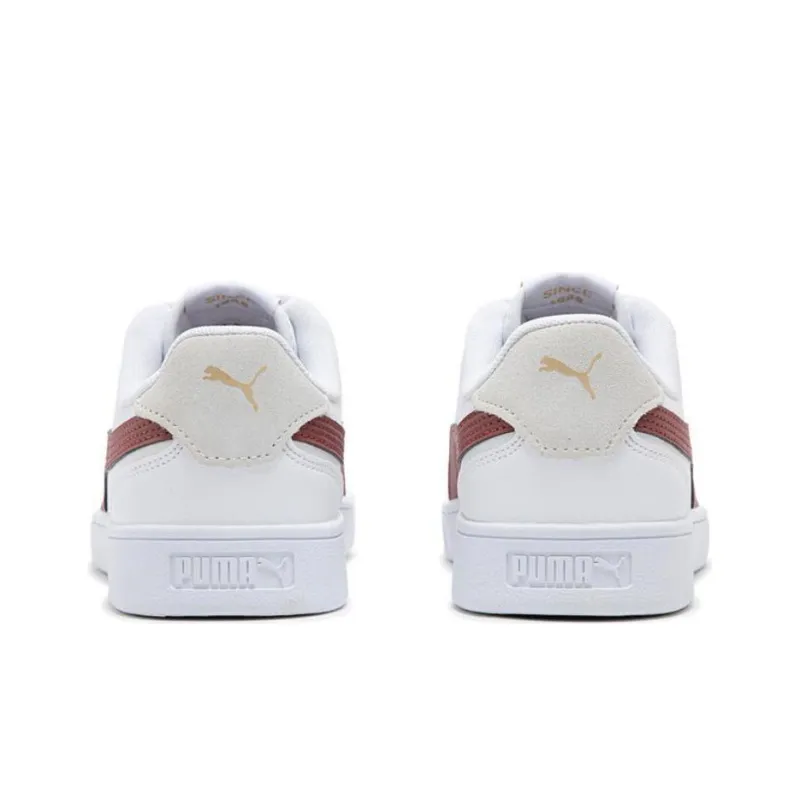 PUMA Shuffle Low Top Skateboard Shoes Unisex White-3