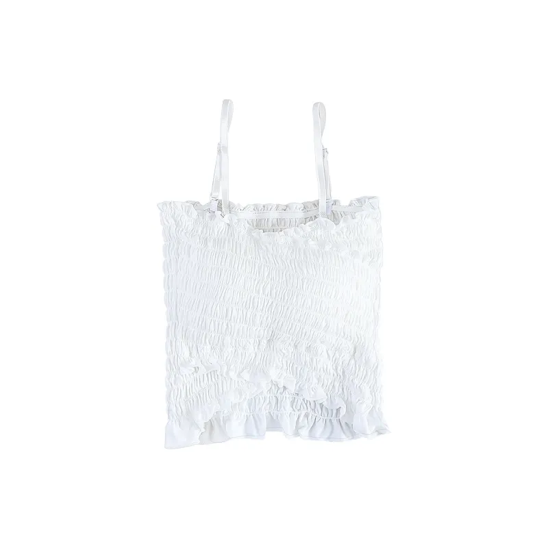 Flowers In Water Camisole Women's White-0