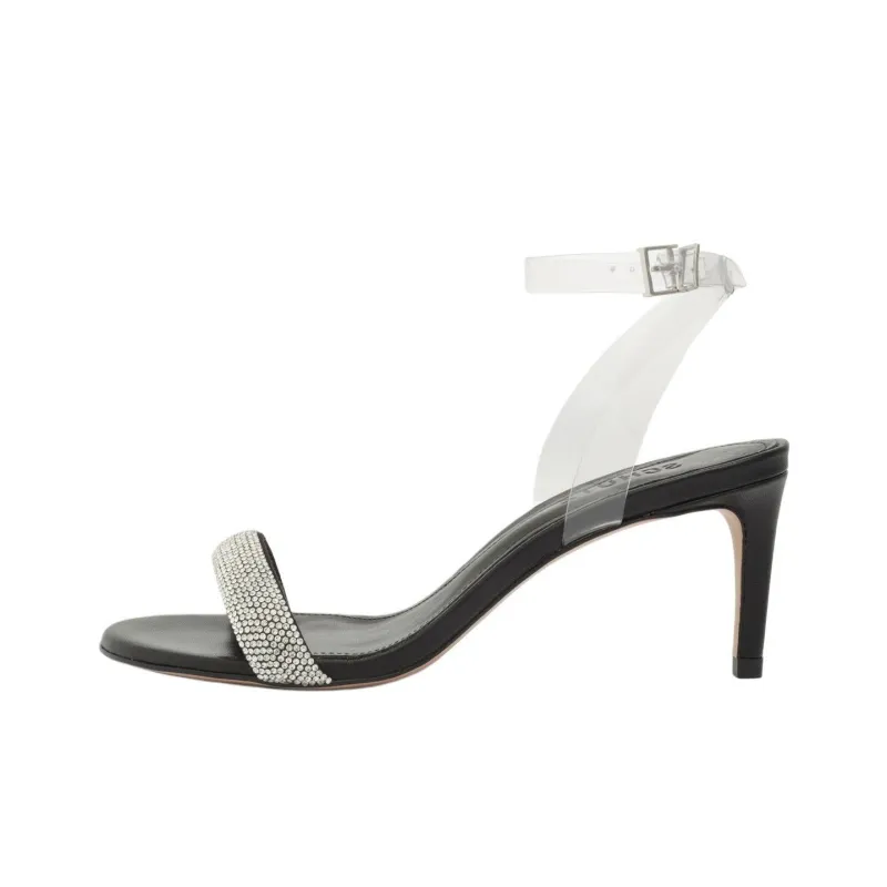 Schutz Irina Strap Sandals 7.6cm Women's Black-0