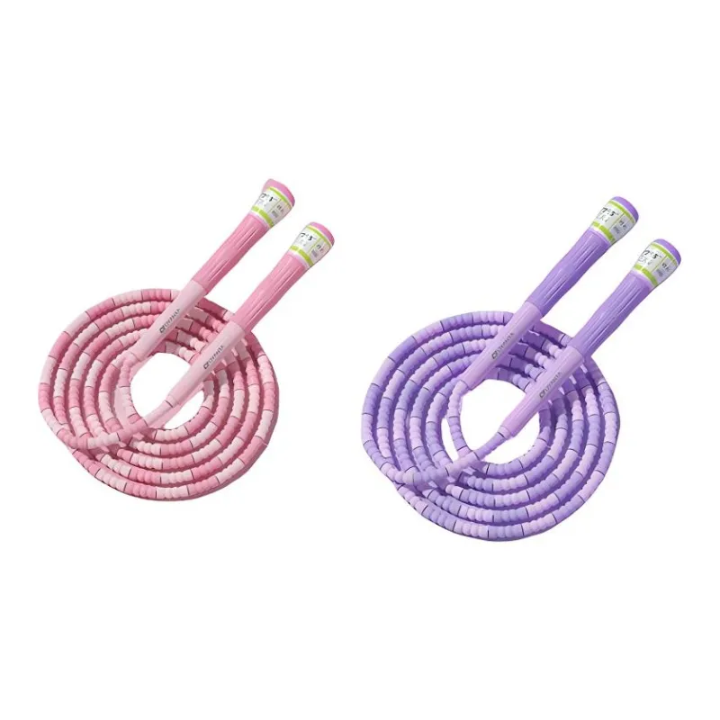 Ovanda Student Supply Non Countable Jump Ropes Kids Handle ABS Plastic, Rope TPE PVC Plastic 2.3~2.8m-14