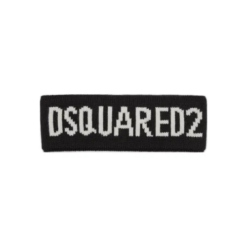 DSQUARED2 Intarsia-logo Wool Head Band