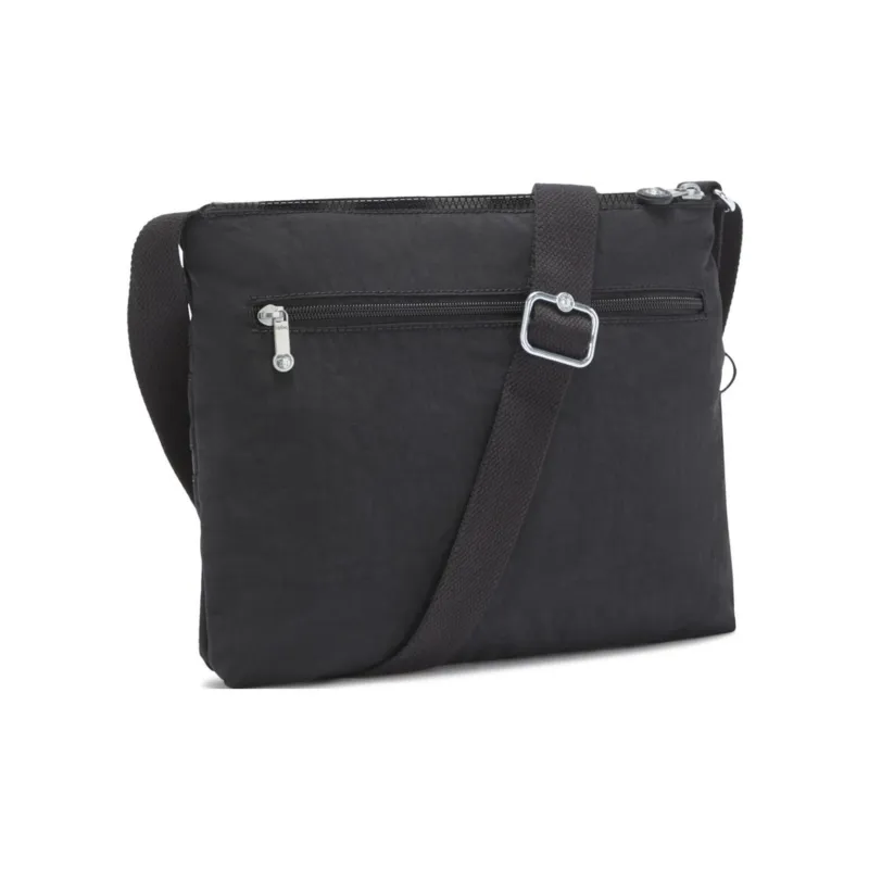 Kipling Nylon Crossbody Bag, Shoulder Bag Unisex Black-1